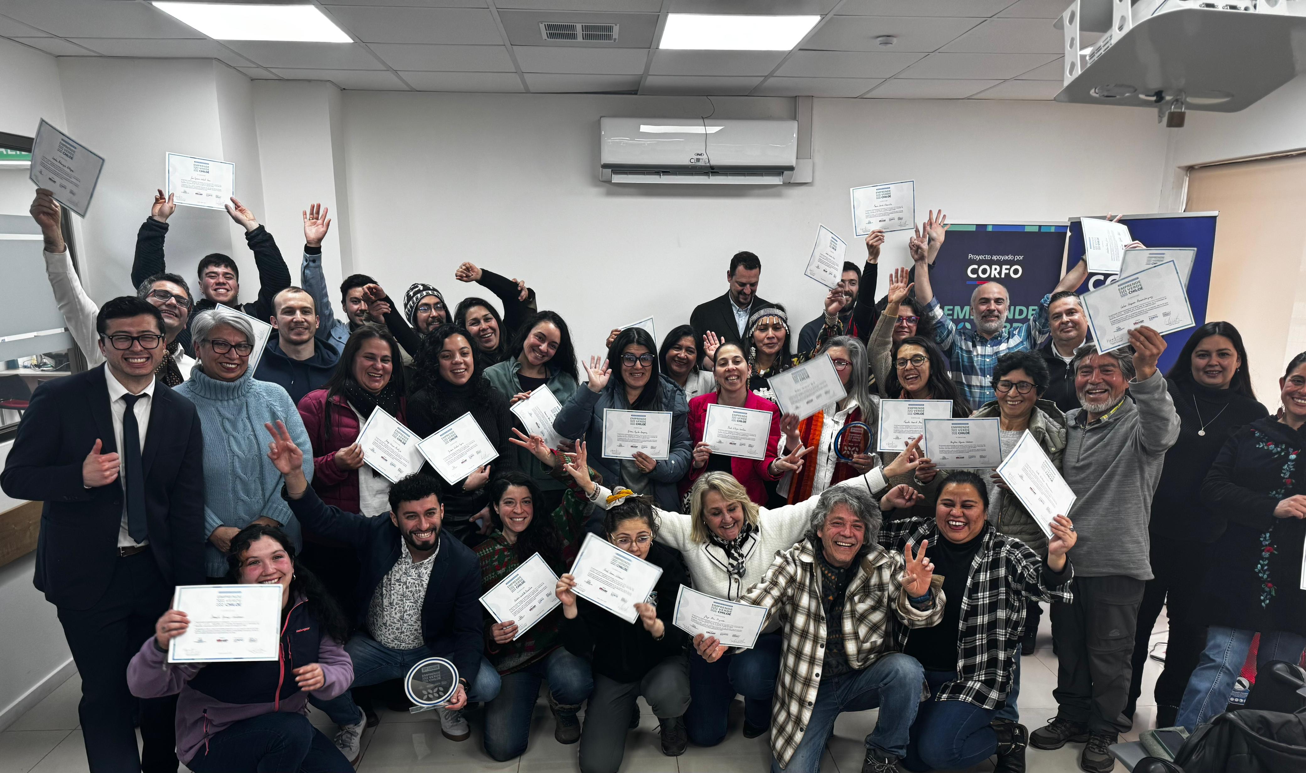 PROGRAMA SOBRE EMPRENDIMIENTO SOSTENIBLE Y FORMACIÓN DE NEGOCIOS EN CHILOÉ FINALIZA CON MÁS DE 30 EMPRENDEDORES CAPACITADOS