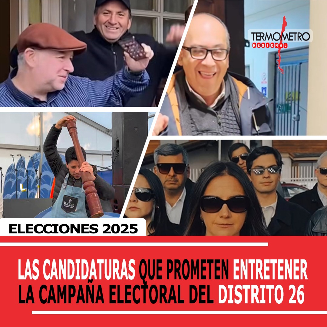 Las candidaturas que prometen entretener la campaña electoral parlamentaria del Distrito 26