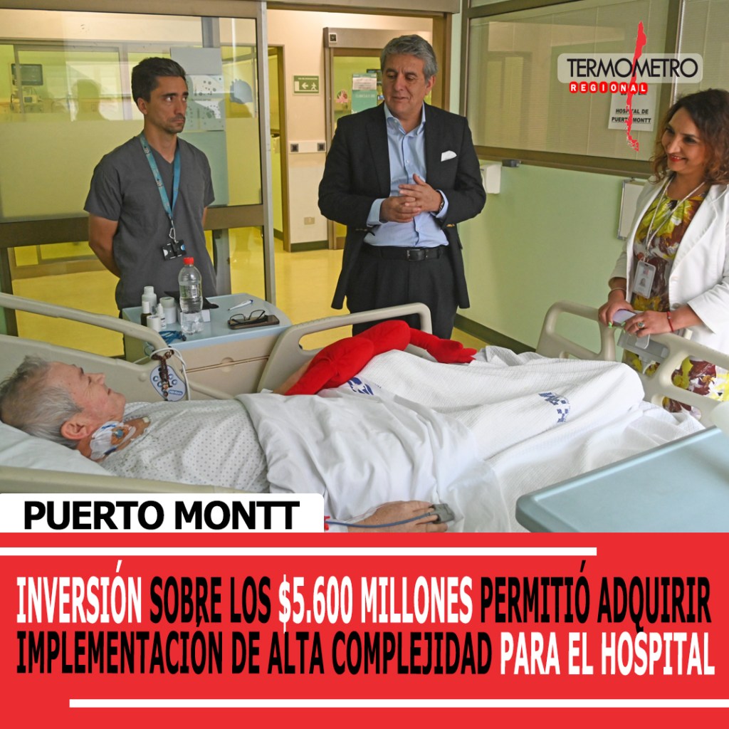 Gobernador Alejandro Santana y directora del Servicio de Salud Reloncaví visitaron a pacientes recién operados del corazón tras histórica inversión en salud&nbsp;regional